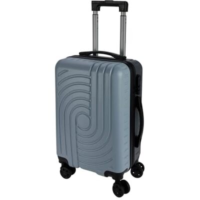 WELL HOME MOBILIARIO & DECORACIÓN Well Home Doppel-Koffer, 38 l, Hellblau und Hellgrau, ABS, 55 x 33 x 21 cm, 50,8 cm, mit Kombinationsschloss und drehbaren Rädern WELL HOME MOBILIARIO & DECORACIÓN Well Home Doppel-Koffer, 38 l, Hellblau und Hellgrau, ABS, 55 x 33 x 21 cm, 50,8 cm, mit Kombinationsschloss und drehbaren Rädern