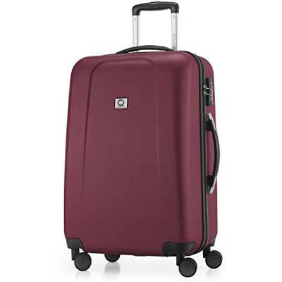 Hauptstadtkoffer Wedding Hartschalenkoffer Trolley Rollkoffer Reisekoffer, TSA, Doppelrollen, 65 cm, 71 Liter, Burgund Hauptstadtkoffer Wedding Hartschalenkoffer Trolley Rollkoffer Reisekoffer, TSA, Doppelrollen, 65 cm, 71 Liter, Burgund