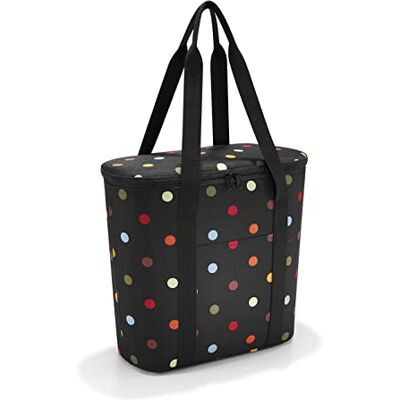 reisenthel thermoshopper in Dots – Kühltasche für den Einkauf oder das Picknick mit 2 Trageriemen – Aus wasserabweisendem Material reisenthel thermoshopper in Dots – Kühltasche für den Einkauf oder das Picknick mit 2 Trageriemen – Aus wasserabweisendem Material