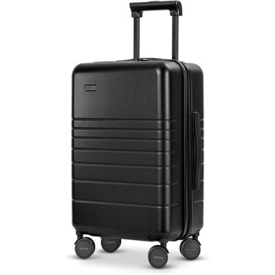 ETERNITIVE Koffer Groß I Reisekoffer aus Polycarbonat & ABS I Größe: 74 x 45 x 31 cm I Rollkoffer 98L I Reisetrolley Leicht mit Doppelrollen 360° I Hartschalenkoffer mit TSA-Schloss I Schwarz ETERNITIVE Koffer Groß I Reisekoffer aus Polycarbonat & ABS I Größe: 74 x 45 x 31 cm I Rollkoffer 98L I Reisetrolley Leicht mit Doppelrollen 360° I Hartschalenkoffer mit TSA-Schloss I Schwarz