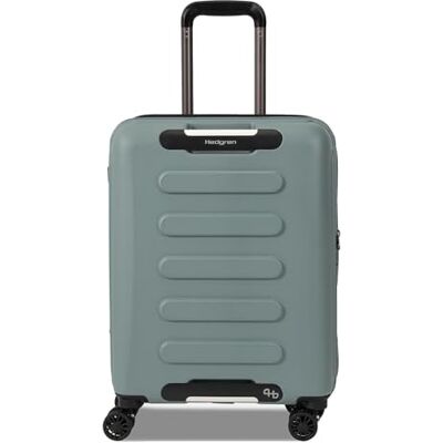 Hedgren Grip XS Unisex Cabin Trolley 55 cm – 4-Rollen Hartschalenkoffer mit TSA-Schloss, 39,8 Grau-Grün Hedgren Grip XS Unisex Cabin Trolley 55 cm – 4-Rollen Hartschalenkoffer mit TSA-Schloss, 39,8 Grau-Grün