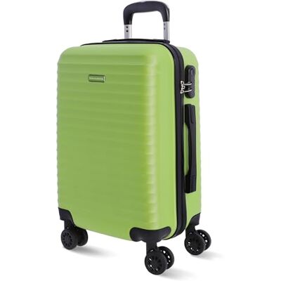 DON ALGODON Koffer Handgepäck Koffer 55x40x20 -Reisekoffer mit 4 Rollen 360º leicht- Hartschalenkoffer ABS 32 L Trolley Carry on Luggage rollkoffer Klein & Mittelgroß Iris DON ALGODON Koffer Handgepäck Koffer 55x40x20 -Reisekoffer mit 4 Rollen 360º leicht- Hartschalenkoffer ABS 32 L Trolley Carry on Luggage rollkoffer Klein & Mittelgroß Iris