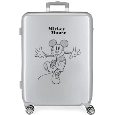 Disney Mickey und Minnie Travel Cabin Koffer Weiß 38x55x20 cms Starres ABS Seitliches Zahlenschloss 34L 2 kg 4 Doppelräder Handgepäck. Joumma-Taschen Disney Mickey und Minnie Travel Cabin Koffer Weiß 38x55x20 cms Starres ABS Seitliches Zahlenschloss 34L 2 kg 4 Doppelräder Handgepäck. Joumma-Taschen