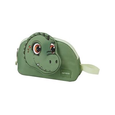 Samsonite Sammies Dino Rex Kulturbeutel für Kinder, Kulturtasche mit Reißverschluss, für Jungen, wasserabweisendes Innenfutter, 23 cm Samsonite Sammies Dino Rex Kulturbeutel für Kinder, Kulturtasche mit Reißverschluss, für Jungen, wasserabweisendes Innenfutter, 23 cm