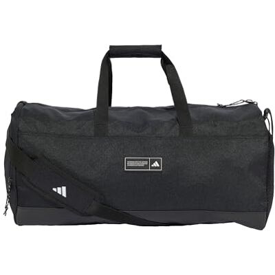 Adidas Unisex 3 Stripes Weekender Duffel Bag Medium Duffel_Bag, Black, One Size Adidas Unisex 3 Stripes Weekender Duffel Bag Medium Duffel_Bag, Black, One Size