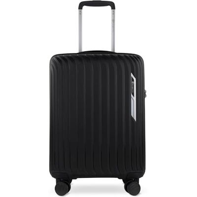 Bugatti Hera Hartschalen-Koffer S mit 4-Rollen, Leichter Reise-Koffer aus PP Light, Handgepäck-Trolley, schwarz Bugatti Hera Hartschalen-Koffer S mit 4-Rollen, Leichter Reise-Koffer aus PP Light, Handgepäck-Trolley, schwarz