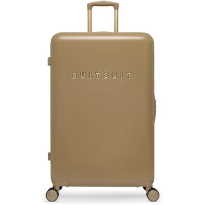 SUITSUIT Koffer Groß 76 cm Hartschalen Reisekoffer mit Rollen TSA-Schloss 94 L Fusion Iced Coffee SUITSUIT Koffer Groß 76 cm Hartschalen Reisekoffer mit Rollen TSA-Schloss 94 L Fusion Iced Coffee