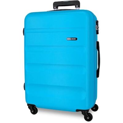 Roll Road Flex Mittlerer Koffer Blau 46x65x23 cms Hartschalen ABS Kombinationsschloss 56L 3,1Kgs 4 Räder Roll Road Flex Mittlerer Koffer Blau 46x65x23 cms Hartschalen ABS Kombinationsschloss 56L 3,1Kgs 4 Räder