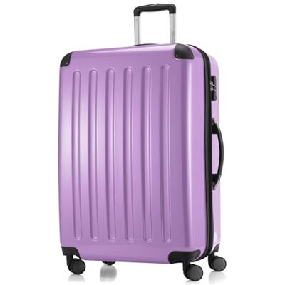 Hauptstadtkoffer Alex Großer Hartschalen-Koffer, TSA, 4 Doppel-Rollen, Trolley, Rollkoffer, Reisekoffer, Volumenerweiterung, 75 cm, 119 Liter, Flieder Hauptstadtkoffer Alex Großer Hartschalen-Koffer, TSA, 4 Doppel-Rollen, Trolley, Rollkoffer, Reisekoffer, Volumenerweiterung, 75 cm, 119 Liter, Flieder