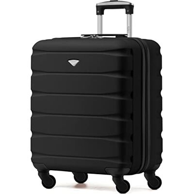 Flight Knight Leichte 4-Rad-ABS-Hartschalenkoffer, Handgepack, zugelassen fur Fluggesellschaften, einschließlich British Airways, und maximale Große fur easyJet, große Handgepacktasche 56x45x25 cm Flight Knight Leichte 4-Rad-ABS-Hartschalenkoffer, Handgepack, zugelassen fur Fluggesellschaften, einschließlich British Airways, und maximale Große fur easyJet, große Handgepacktasche 56x45x25 cm