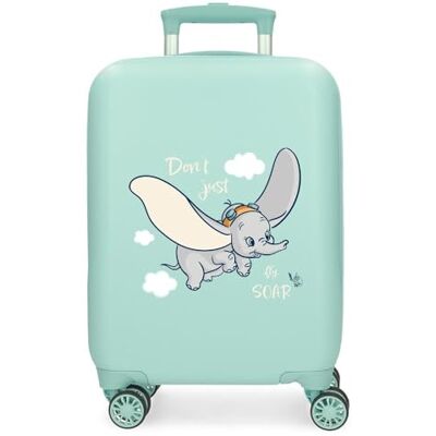 Disney Dumbo Fly Luggage – Kindergepäck, Unisex-Kinder, Dumbo-Handgepäck mit seitlichem Zahlenschloss und 4 Rädern ist aus ABS, einem stabilen und leichten Material. Disney Dumbo Fly Luggage – Kindergepäck, Unisex-Kinder, Dumbo-Handgepäck mit seitlichem Zahlenschloss und 4 Rädern ist aus ABS, einem stabilen und leichten Material.