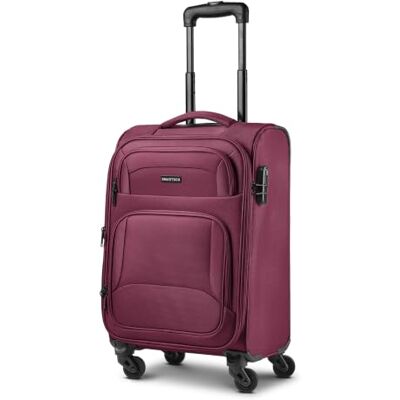 SMARTBOX Weichgepäck Kabinen-Koffer für Damen & Herren Kleiner Cabin-Trolley 36 x 23 x 55 cm 4 Rollen & Zahlenschloss erweiterbar mit Dehnfalte leichte 2,6 kg (Edition 04) SMARTBOX Weichgepäck Kabinen-Koffer für Damen & Herren Kleiner Cabin-Trolley 36 x 23 x 55 cm 4 Rollen & Zahlenschloss erweiterbar mit Dehnfalte leichte 2,6 kg (Edition 04)