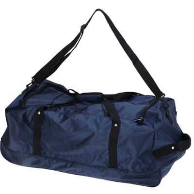 WELL HOME MOBILIARIO & DECORACIÓN Reisetasche, 110 l, Marineblau, aus Polyester, dunkelblau, Reisetasche aus Polyester mit 3 Rädern aus ABS WELL HOME MOBILIARIO & DECORACIÓN Reisetasche, 110 l, Marineblau, aus Polyester, dunkelblau, Reisetasche aus Polyester mit 3 Rädern aus ABS