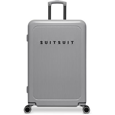 SUITSUIT Großer Reisekoffer 75x48x29 cm Reisekoffer mit Rollen TSA-Schloss 71 l Caretta Koffer Titanium Grey SUITSUIT Großer Reisekoffer 75x48x29 cm Reisekoffer mit Rollen TSA-Schloss 71 l Caretta Koffer Titanium Grey