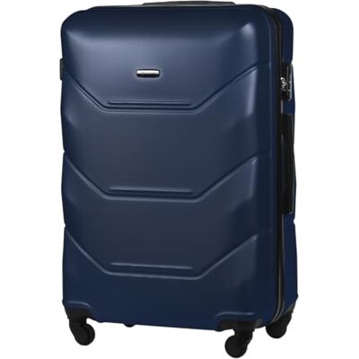 Diamond Großer Hartschalenkoffer XL 28" – Navy, ABS Premium, 360° Rollen, Zahlenschloss, 85 L, Leicht & Robust Diamond Großer Hartschalenkoffer XL 28" – Navy, ABS Premium, 360° Rollen, Zahlenschloss, 85 L, Leicht & Robust