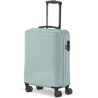 Travelite Handgepäck Trolley klein, Bali, 55x39x20 cm, 2,5 kg, Kratzfeste Hartschale, mit 4 Doppelrollen & Zahlenschloss – Koffer passend für Condor, Ryanair, easyJet Travelite Handgepäck Trolley klein, Bali, 55x39x20 cm, 2,5 kg, Kratzfeste Hartschale, mit 4 Doppelrollen & Zahlenschloss – Koffer passend für Condor, Ryanair, easyJet