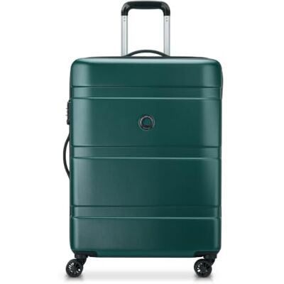 DELSEY Paris Airship 2.0 Aufgabekoffer 66x46x28 cm Grün Robuste & leichte Schale, 2 Jahre Garantie, TSA-Schloss, Mittlere Größe L, 4 Doppelrollen, Netztasche, Seitengriff, ABS DELSEY Paris Airship 2.0 Aufgabekoffer 66x46x28 cm Grün Robuste & leichte Schale, 2 Jahre Garantie, TSA-Schloss, Mittlere Größe L, 4 Doppelrollen, Netztasche, Seitengriff, ABS