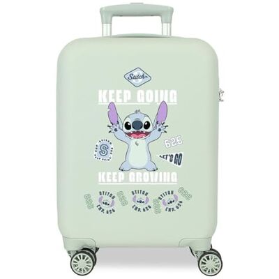 Disney Joumma Stitch Keep Going Handgepäckkoffer, 33 x 50 x 20 cm, starr, 2.35 kgs, seitliches Kombinationsschloss, ABS 2.35 kgs 33L, Grün Disney Joumma Stitch Keep Going Handgepäckkoffer, 33 x 50 x 20 cm, starr, 2.35 kgs, seitliches Kombinationsschloss, ABS 2.35 kgs 33L, Grün