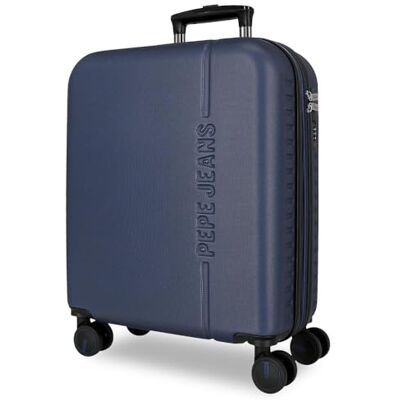 Pepe Jeans Montana Kabinenkoffer Blau 40x55x20 cm Starrer ABS-integrierter TSA-Verschluss 37 L 3 kg Ausziehbares Handgepäck Pepe Jeans Montana Kabinenkoffer Blau 40x55x20 cm Starrer ABS-integrierter TSA-Verschluss 37 L 3 kg Ausziehbares Handgepäck
