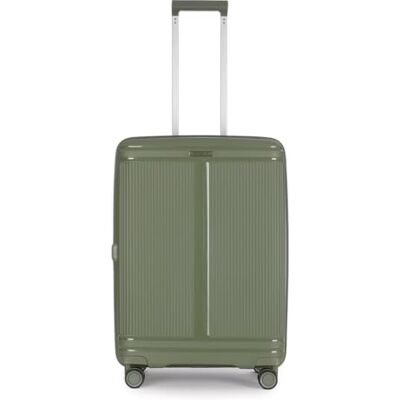 Stratic Straw T Hartschalen-Koffer Trolley Koffer mittelgroß Reisekoffer, nachhaltig, 4 Rollen, erweiterbar, TSA-Schloss (Größe M, Olive) Stratic Straw T Hartschalen-Koffer Trolley Koffer mittelgroß Reisekoffer, nachhaltig, 4 Rollen, erweiterbar, TSA-Schloss (Größe M, Olive)