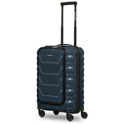 SMARTBOX Handgepäck Koffer Laptopfach Frontöffnung TSA-Schloss 36 x 22 x 55 cm, Polypropylen, 4 Doppelrollen, Carry-on Bordgepäck, Edition 01 SMARTBOX Handgepäck Koffer Laptopfach Frontöffnung TSA-Schloss 36 x 22 x 55 cm, Polypropylen, 4 Doppelrollen, Carry-on Bordgepäck, Edition 01