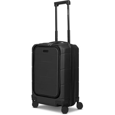 Police Kabinen-Koffer für Damen und Herren Kleiner Cabin-Trolley 35 x 24 x 55 cm aus hochwertigem, stoßfestem ABS Material Doppelrolle & Teleskopgriff London Serie Police Kabinen-Koffer für Damen und Herren Kleiner Cabin-Trolley 35 x 24 x 55 cm aus hochwertigem, stoßfestem ABS Material Doppelrolle & Teleskopgriff London Serie