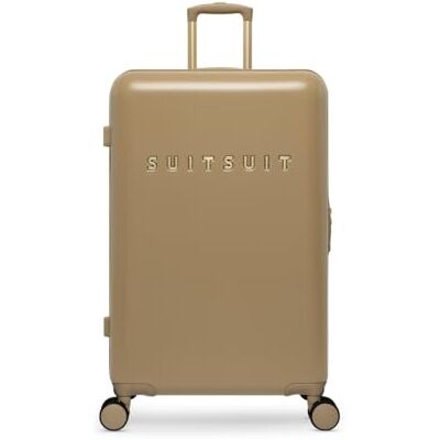 SUITSUIT Koffer Groß 66 cm Leicht Hartschalen Reisekoffer mit Rollen TSA-Schloss 59 L Fusion Iced Coffee SUITSUIT Koffer Groß 66 cm Leicht Hartschalen Reisekoffer mit Rollen TSA-Schloss 59 L Fusion Iced Coffee