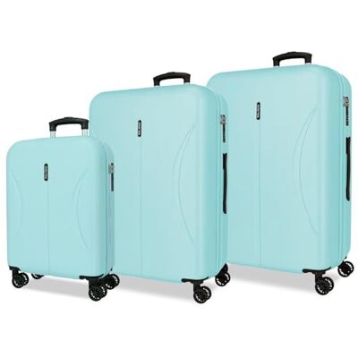 Roll Road Joumma Formentera Gepäckset 55/65/ 75 cm Starres ABS-integriertes Kombinationsvorhängeschloss 188L 10.3kg 4 Doppelräder Handgepäck Roll Road Joumma Formentera Gepäckset 55/65/ 75 cm Starres ABS-integriertes Kombinationsvorhängeschloss 188L 10.3kg 4 Doppelräder Handgepäck