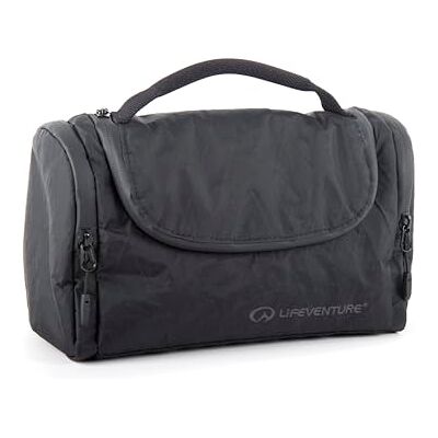 Lifeventure X-Pac Kulturtasche Wasserabweisender Reise-Kulturbeutel zum Aufhängen mit Spiegel und Mehreren Taschen, Schwarz, Einheitsgröße, Kulturbeutel zum Aufhängen Lifeventure X-Pac Kulturtasche Wasserabweisender Reise-Kulturbeutel zum Aufhängen mit Spiegel und Mehreren Taschen, Schwarz, Einheitsgröße, Kulturbeutel zum Aufhängen