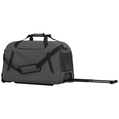 Errea Unisex Baja 64 LT Trolley Sporttasche/Mannschaftstasche, Anthrazit Melange/Schwarz Errea Unisex Baja 64 LT Trolley Sporttasche/Mannschaftstasche, Anthrazit Melange/Schwarz