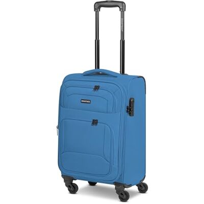 SMARTBOX Weichgepäck Kabinen-Koffer für Damen & Herren Kleiner Cabin-Trolley 36 x 23 x 55 cm 4 Rollen & Zahlenschloss erweiterbar mit Dehnfalte leichte 2,6 kg (Edition 04) SMARTBOX Weichgepäck Kabinen-Koffer für Damen & Herren Kleiner Cabin-Trolley 36 x 23 x 55 cm 4 Rollen & Zahlenschloss erweiterbar mit Dehnfalte leichte 2,6 kg (Edition 04)