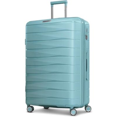 Franky Check-in Koffer für Damen und Herren großer XL Trolley 49 x 28 x 74 cm aus hochwertigem, leichtem Polypropylen Material Erweiterbar & TSA-Schloss London Serie Franky Check-in Koffer für Damen und Herren großer XL Trolley 49 x 28 x 74 cm aus hochwertigem, leichtem Polypropylen Material Erweiterbar & TSA-Schloss London Serie