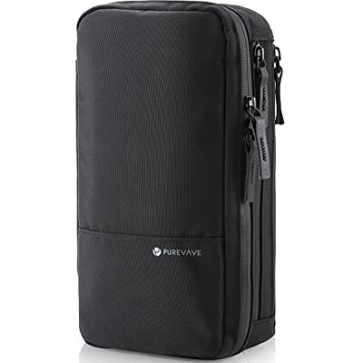 P PUREVAVE Purevave Kompakte Herren-Kulturbeutel, Reisetasche, zum Aufhängen, für Reisen, wasserdicht, Kulturbeutel, Schwarz, Einheitsgröße, Kompakt, minimal P PUREVAVE Purevave Kompakte Herren-Kulturbeutel, Reisetasche, zum Aufhängen, für Reisen, wasserdicht, Kulturbeutel, Schwarz, Einheitsgröße, Kompakt, minimal