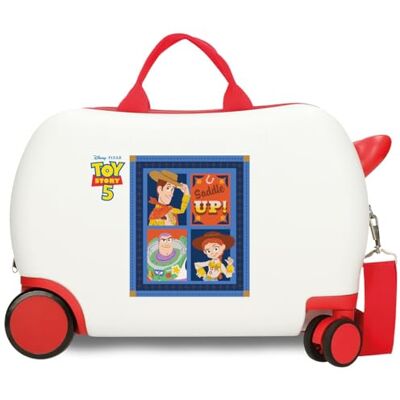 Disney Joumma Toy Story Kinderkoffer, weiß, 45 x 31 x 20 cm, starr, ABS, 24,6 l, 1,76 kg, 2 Doppelräder, Handgepäck Disney Joumma Toy Story Kinderkoffer, weiß, 45 x 31 x 20 cm, starr, ABS, 24,6 l, 1,76 kg, 2 Doppelräder, Handgepäck