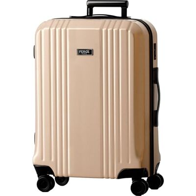FERGÉ Handgepäck-Koffer Hartschale mit TSA Schloss Cannes Bordgepäck Rollkoffer 55 cm Reisekoffer Kabinen-Trolley 4 sanfte Rollen sehr robuster Polycarbonat Koffer FERGÉ Handgepäck-Koffer Hartschale mit TSA Schloss Cannes Bordgepäck Rollkoffer 55 cm Reisekoffer Kabinen-Trolley 4 sanfte Rollen sehr robuster Polycarbonat Koffer