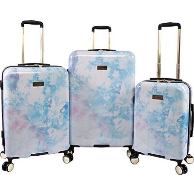 Juicy Couture Sadie 3-teiliges Hardside Spinner Gepäck-Set, Wasserfarbe Violett, Einheitsgröße, Sadie 3-teiliges Hardside Spinner Gepäck-Set Juicy Couture Sadie 3-teiliges Hardside Spinner Gepäck-Set, Wasserfarbe Violett, Einheitsgröße, Sadie 3-teiliges Hardside Spinner Gepäck-Set