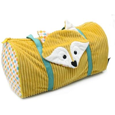 LES DÉGLINGOS Les Deglingos – Reisetasche – Cyranos der Fuchs – Reisen, Baby und Kindergarten – Ideal für Urlaub für Mädchen und Jungen – 48 cm – Senf LES DÉGLINGOS Les Deglingos – Reisetasche – Cyranos der Fuchs – Reisen, Baby und Kindergarten – Ideal für Urlaub für Mädchen und Jungen – 48 cm – Senf