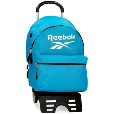 Reebok Boston Schulrucksack mit Trolley, Blau, 31 x 44 x 17,5 cm, Polyester, 23,87 l von Joumma Bags, blau, Schulrucksack mit Trolley Reebok Boston Schulrucksack mit Trolley, Blau, 31 x 44 x 17,5 cm, Polyester, 23,87 l von Joumma Bags, blau, Schulrucksack mit Trolley