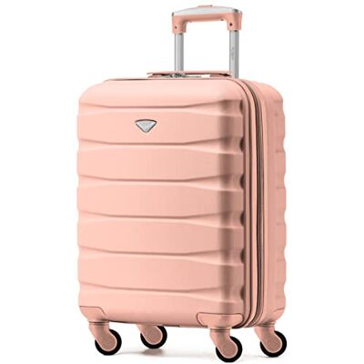 Flight Knight Leichte 4-Rad-ABS-Hartschalenkoffer Handgepack, zugelassen fur uber 60 Fluggesellschaften, einschließlich easyJet, Jet2 und maximale Große fur Ryanair (Priority) 55 x 40 x 20 cm Flight Knight Leichte 4-Rad-ABS-Hartschalenkoffer Handgepack, zugelassen fur uber 60 Fluggesellschaften, einschließlich easyJet, Jet2 und maximale Große fur Ryanair (Priority) 55 x 40 x 20 cm