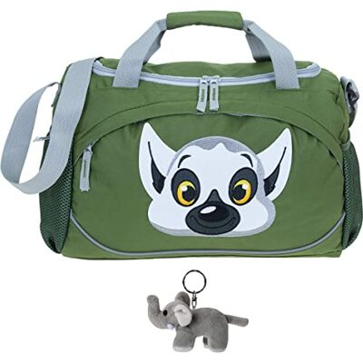Elephant Sporttasche Kinder Turntasche Tiere Kids 364 +e (Lemur Maki Oliv) Jungen Mädchen Kindersporttasche Tasche klein Kinderturnen Kindergarten 38 cm 14 Liter Elephant Sporttasche Kinder Turntasche Tiere Kids 364 +e (Lemur Maki Oliv) Jungen Mädchen Kindersporttasche Tasche klein Kinderturnen Kindergarten 38 cm 14 Liter
