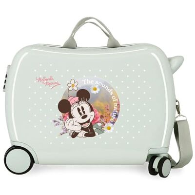Disney Joumma Bags Minnie-Wildnatur-Kabinenkoffer, ABS-Kunststoff, robust, leicht, grün, Kinderkoffer Disney Joumma Bags Minnie-Wildnatur-Kabinenkoffer, ABS-Kunststoff, robust, leicht, grün, Kinderkoffer