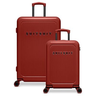 SUITSUIT Kofferset 2 teilig Handgepäckkoffer 27 l Reisekoffer 71 l TSA-Schloss Caretta Kofferset Burnt Brick SUITSUIT Kofferset 2 teilig Handgepäckkoffer 27 l Reisekoffer 71 l TSA-Schloss Caretta Kofferset Burnt Brick