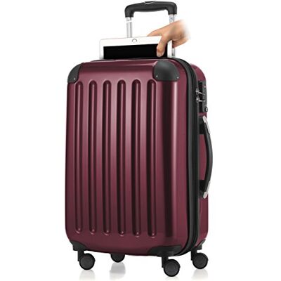 Hauptstadtkoffer Handgepäck mit Laptopfach Hartschalen Trolley Roll-Reisekoffer 4 Doppel-Rollen, 55 cm, 42 L Hauptstadtkoffer Handgepäck mit Laptopfach Hartschalen Trolley Roll-Reisekoffer 4 Doppel-Rollen, 55 cm, 42 L