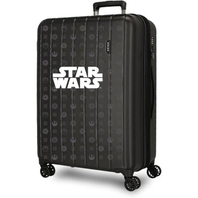 Disney Joumma Kinderkoffer Erweiterbar Kabinenkoffer Starr ABS TSA-Schloss 4 Rollen Handgepäck, Star Wars, One Size, Mittelgroßer Koffer Disney Joumma Kinderkoffer Erweiterbar Kabinenkoffer Starr ABS TSA-Schloss 4 Rollen Handgepäck, Star Wars, One Size, Mittelgroßer Koffer