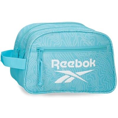 Reebok Madison Zwei-Fächer Adaptierbare Kulturtasche Blau 26x16x12 cm Polyester by Joumma Bags Reebok Madison Zwei-Fächer Adaptierbare Kulturtasche Blau 26x16x12 cm Polyester by Joumma Bags
