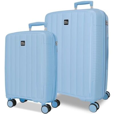 Roll Road Joumma Acadia Gepäckset 55/65 cm Starres integriertes Kombinationsvorhängeschloss aus Polypropylen 105L 6kg 4 Doppelrollen, ausziehbares Handgepäck Roll Road Joumma Acadia Gepäckset 55/65 cm Starres integriertes Kombinationsvorhängeschloss aus Polypropylen 105L 6kg 4 Doppelrollen, ausziehbares Handgepäck
