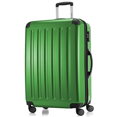 Hauptstadtkoffer Alex Expandable Hard Shell Suitcase 75 cm (119 L) with Combination Lock, Durable Travel Trolley with 4 Double Wheels, Grün Hauptstadtkoffer Alex Expandable Hard Shell Suitcase 75 cm (119 L) with Combination Lock, Durable Travel Trolley with 4 Double Wheels, Grün