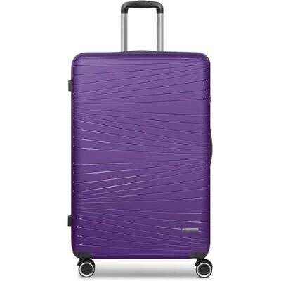 Franky Dallas 3.0 Hartschalen-Trolley mit 4 Rollen 75cm Ausgestattet mit TSA-Schloss, Leicht Carry on Luggage für Männer-Frauen Ideal für Flug-Geschäftsreisen Franky Dallas 3.0 Hartschalen-Trolley mit 4 Rollen 75cm Ausgestattet mit TSA-Schloss, Leicht Carry on Luggage für Männer-Frauen Ideal für Flug-Geschäftsreisen