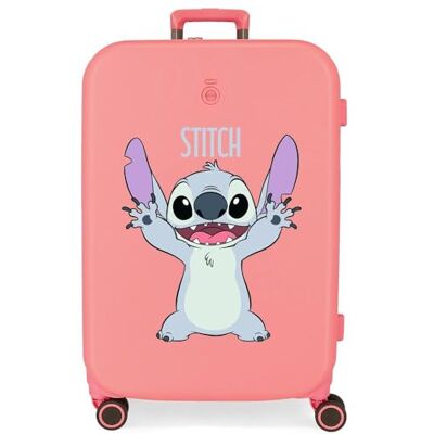 Disney Joumma Playful Koffer, mittelgroß, Rosa, 48 x 70 x 28 cm, starr, 4,32 kg, TSA-Verschluss, ABS, 4,32 kg, 79 l Disney Joumma Playful Koffer, mittelgroß, Rosa, 48 x 70 x 28 cm, starr, 4,32 kg, TSA-Verschluss, ABS, 4,32 kg, 79 l