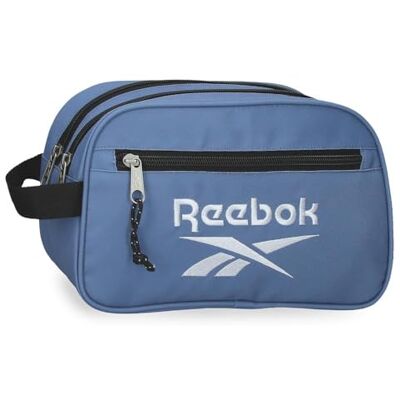 Reebok Boston Zwei-Fächer Adaptierbare Kulturtasche Blau 26x16x12 cm Polyester by Joumma Bags Reebok Boston Zwei-Fächer Adaptierbare Kulturtasche Blau 26x16x12 cm Polyester by Joumma Bags